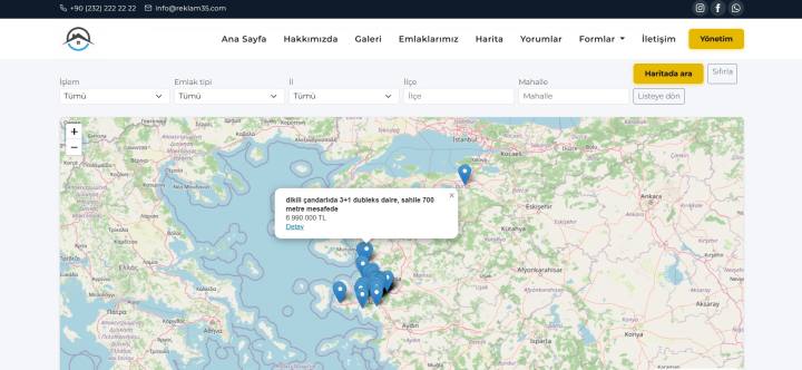 Gayrimenkul ve Portföy Yönetim Yazılımı