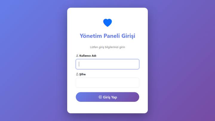 Tırnak Salonu Yönetim Sistemi — yönetim paneli