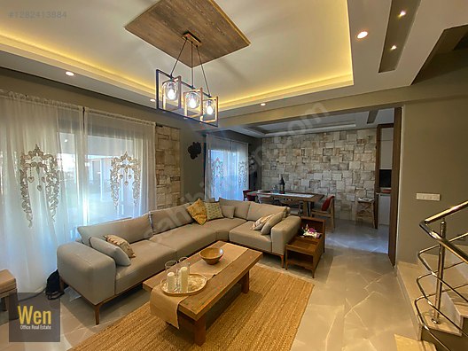 Satılık YENİFOÇA'DA FULL DENİZ MANZARALI 5+1 TRİPLEX VİLLA